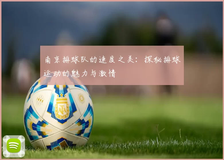 南京排球队的速度之美：探秘排球运动的魅力与激情