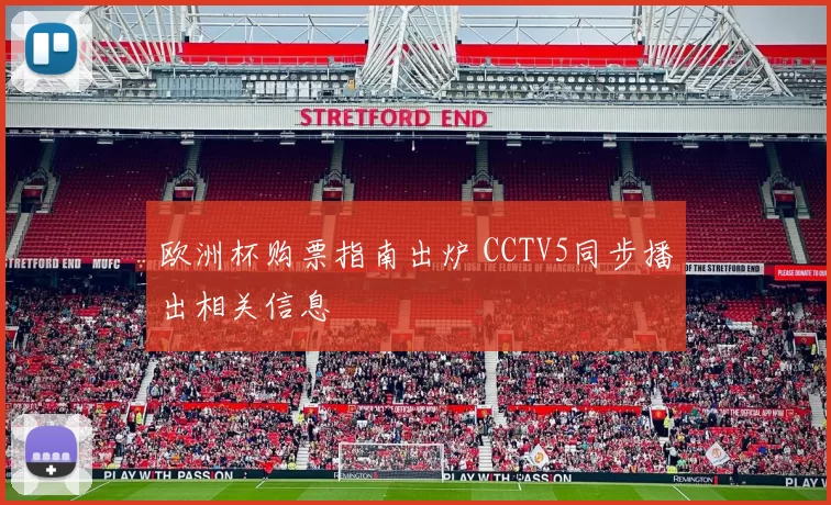 欧洲杯购票指南出炉 CCTV5同步播出相关信息