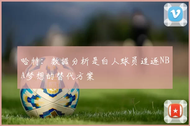 哈特：数据分析是白人球员追逐NBA梦想的替代方案