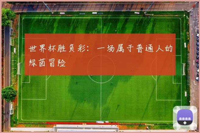 世界杯胜负彩:一场属于普通人的绿茵冒险